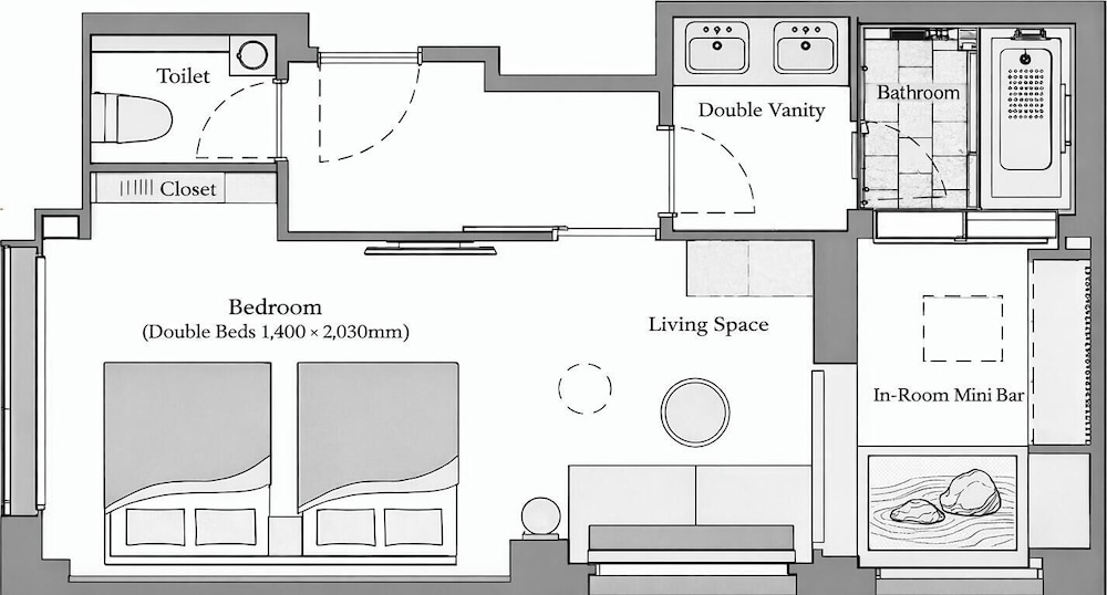 スーペリア スイート 客室14 | soyo-ka kyoto sanjo
