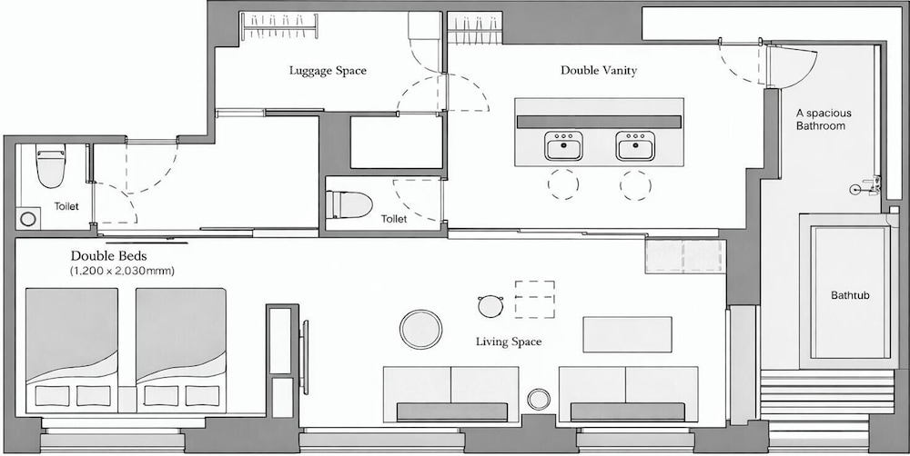 ファミリー スイート 客室18 | soyo-ka kyoto sanjo