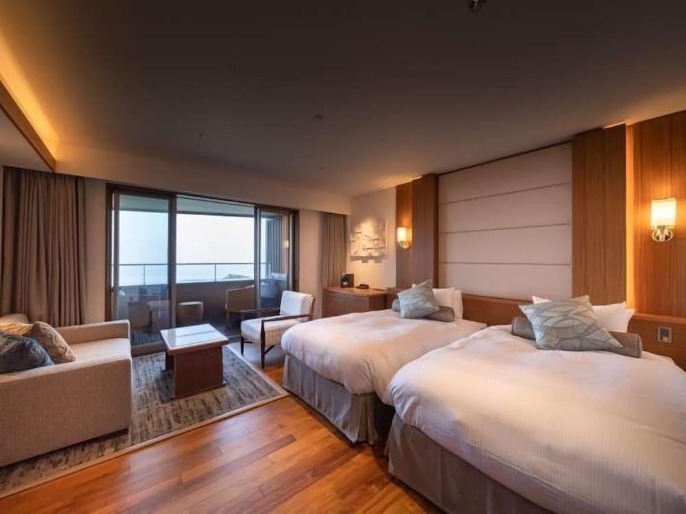 [東棟] 温泉露天 テラスツインA 禁煙 | 伊豆ホテル リゾート＆スパ