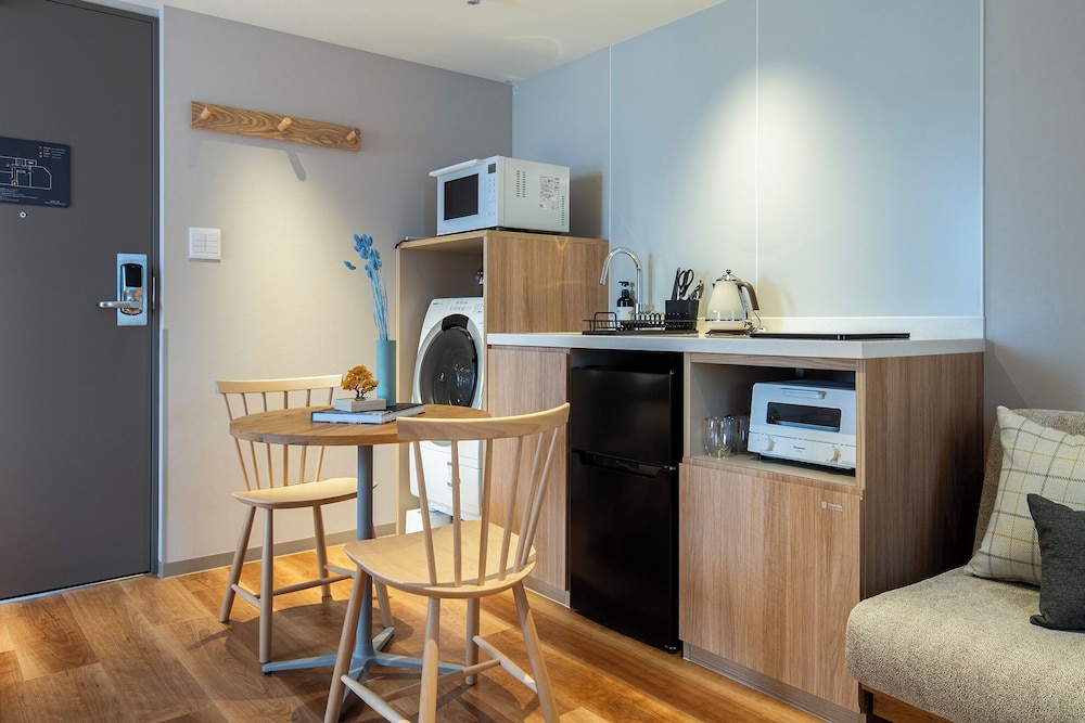 デラックス スタジオ アパートメント 専用キッチン0 | Section L Shimbashi West