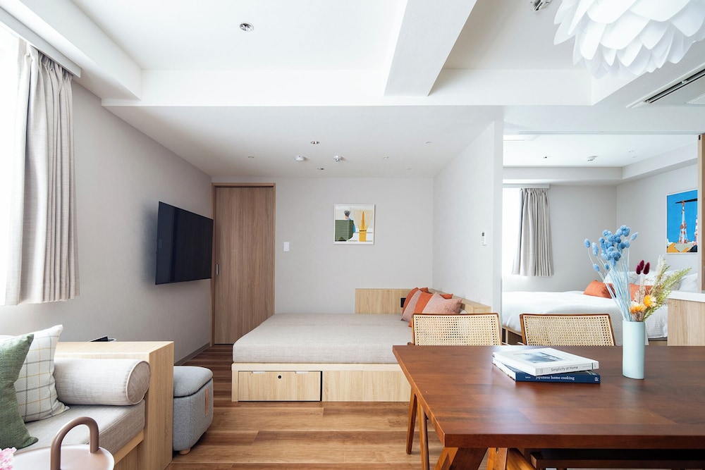 プレミア １ ベッドルーム アパートメント 客室14 | Section L Shimbashi West