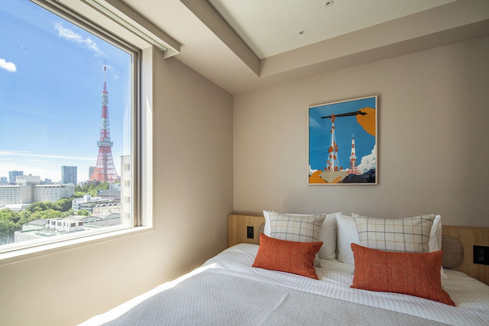 プレミア １ ベッドルーム アパートメント 東京タワービュー 客室21 | Section L Shimbashi West