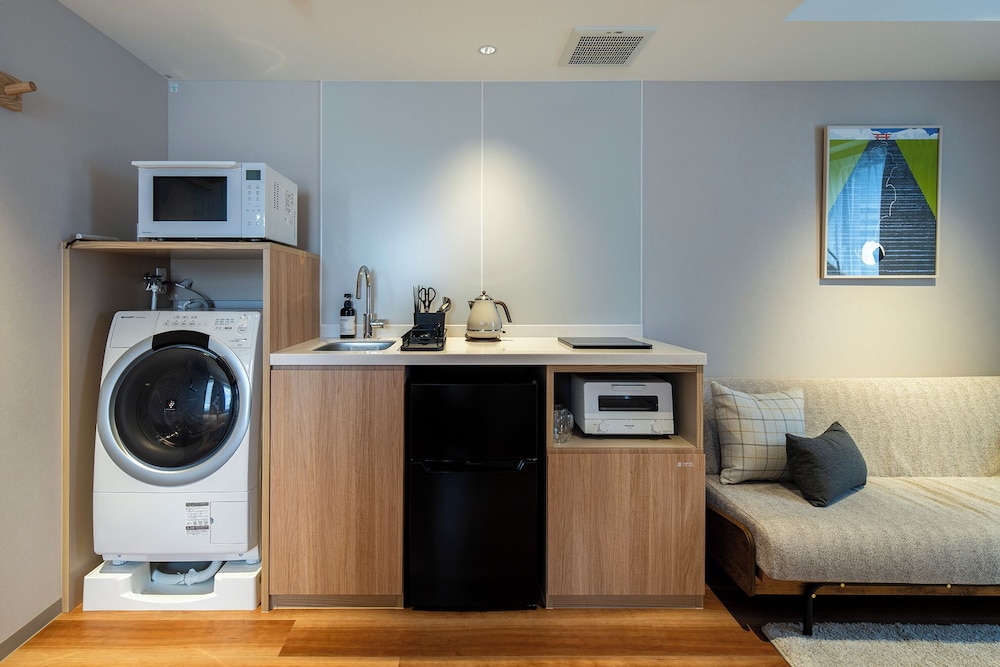 デラックス スタジオ アパートメント 専用キッチン1 | Section L Shimbashi West