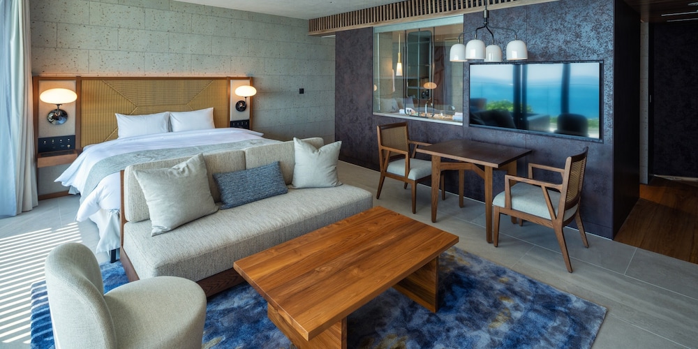 デラックス ダブルルーム オーシャンビュー 温泉あり 禁煙 客室2 | UMITO 熱海別邸