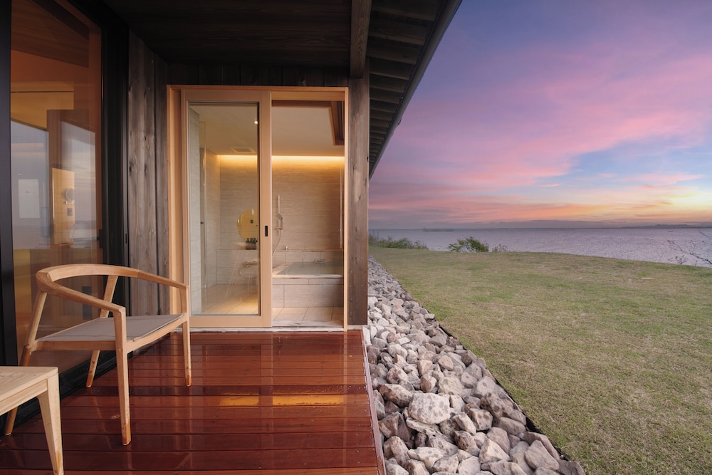 和風スイート オーシャンビュー バルコニーからの眺望0 | 山人-oga-