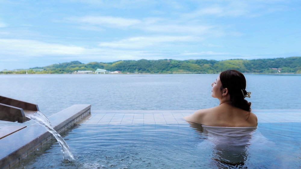 ツインルーム レイクビュー 部屋からの景観0 | はわい温泉　千年亭