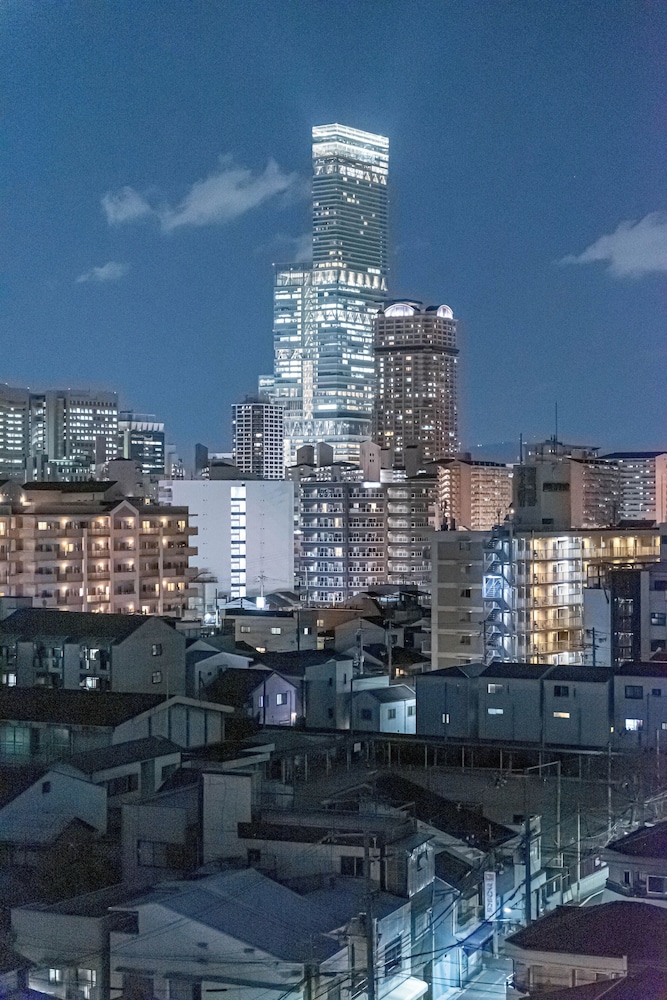 ファミリー ルーム バルコニー シティビュー 部屋からの景観3 | b&天下茶屋