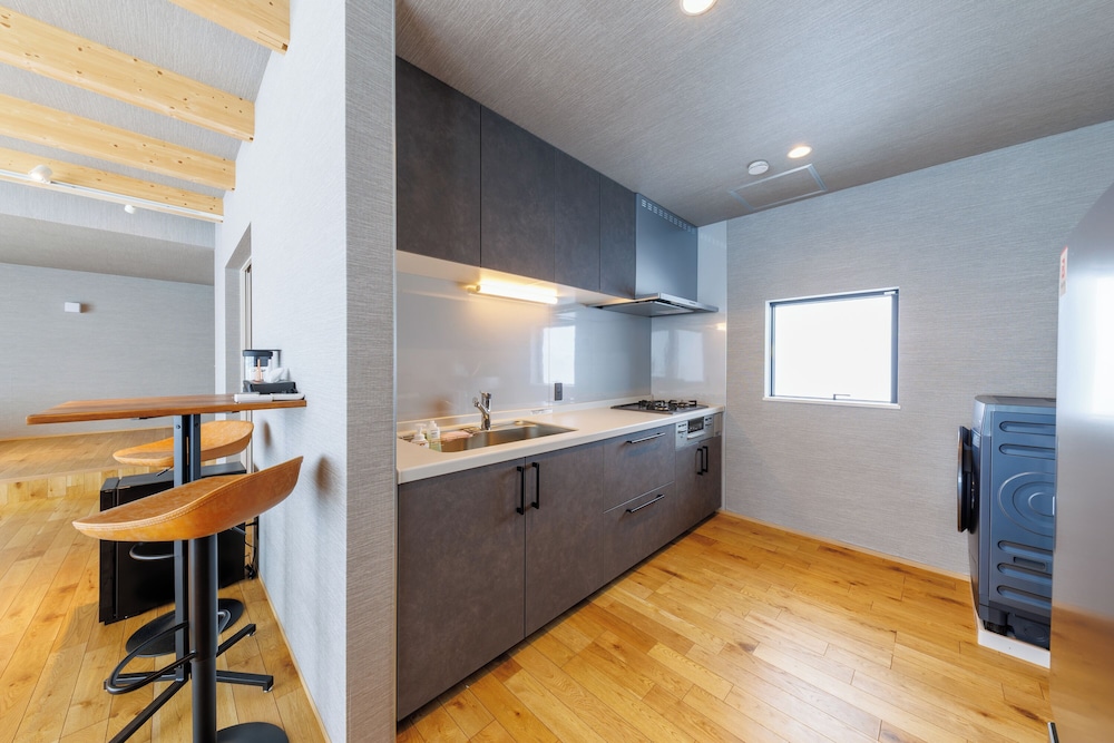 ヴィラ バルコニー ビーチビュー 専用キッチン1 | Yunagi 夕凪