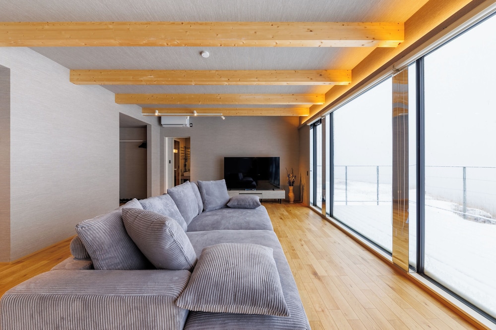 ヴィラ バルコニー ビーチビュー リビング エリア3 | Yunagi 夕凪