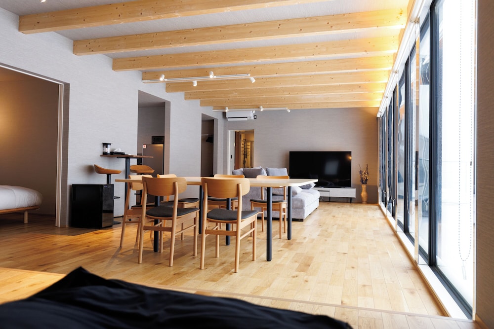 ヴィラ バルコニー ビーチビュー リビング エリア14 | Yunagi 夕凪