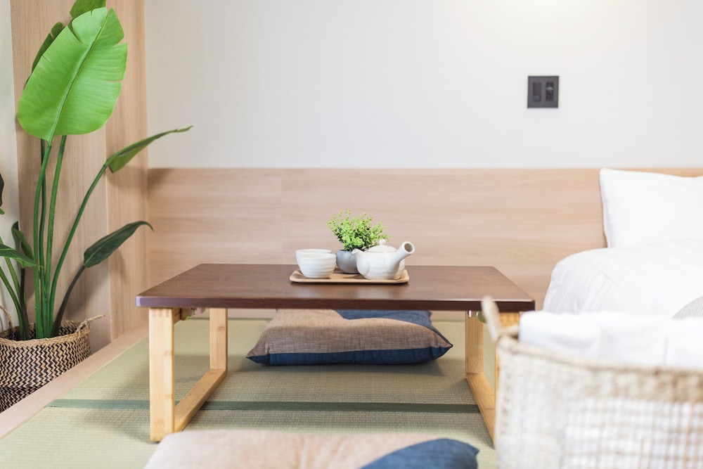 ファミリー アパートメント バルコニー シティビュー バスルーム0 | b&今里店