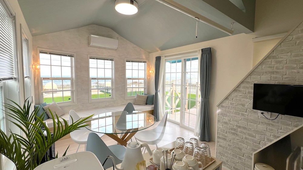 コーラル (最大5名), 禁煙：足湯, 焚火＆BBQグリル完備 | Solana銚子犬吠埼