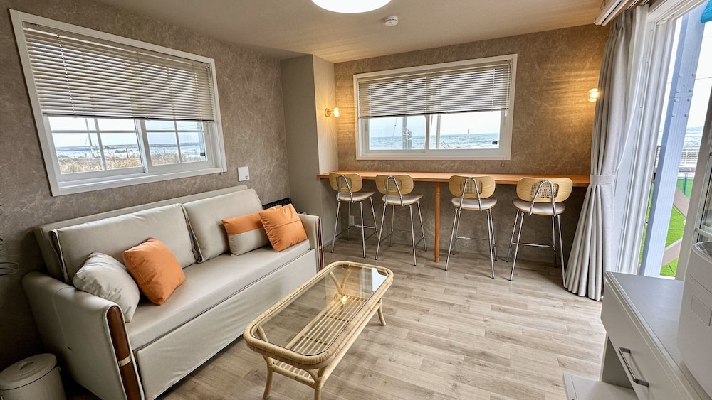 パーム (最大4名), 禁煙：屋上付き, 足湯, 焚火＆BBQグリル完備 | Solana銚子犬吠埼