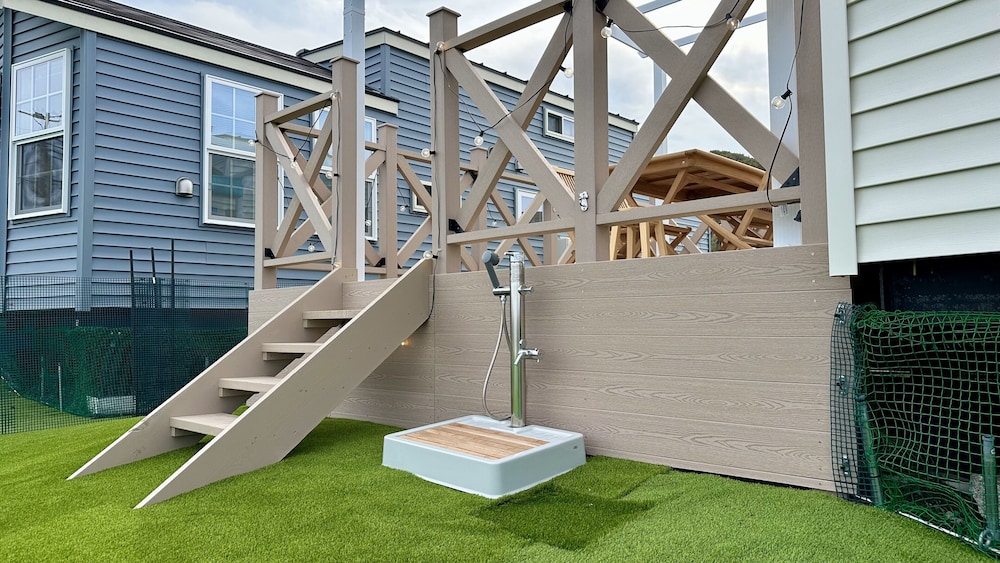 パーム (最大4名), 禁煙：屋上付き, 足湯, 焚火＆BBQグリル完備 客室の設備とサービス1 | Solana銚子犬吠埼