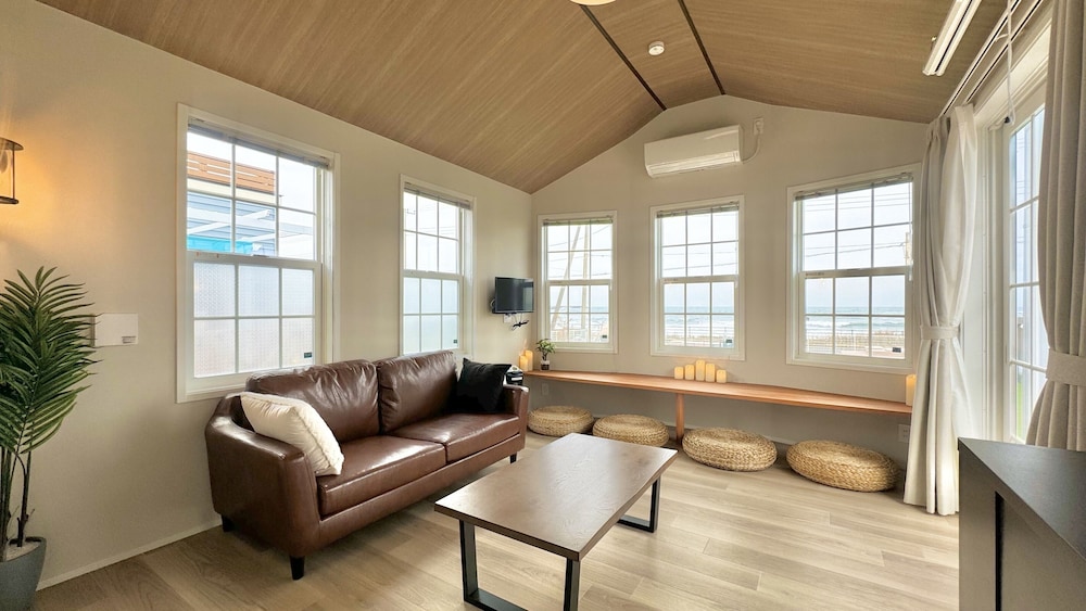 リーフ(最大5名) 禁煙: 足湯, 焚火＆BBQグリル完備 | Solana銚子犬吠埼