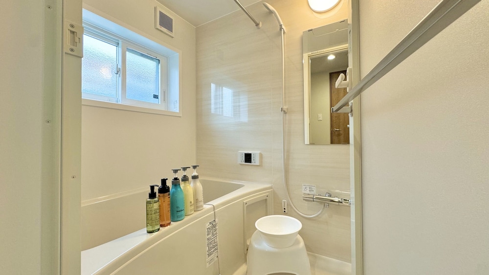 パーム (最大4名), 禁煙：屋上付き, 足湯, 焚火＆BBQグリル完備 バスルーム1 | Solana銚子犬吠埼