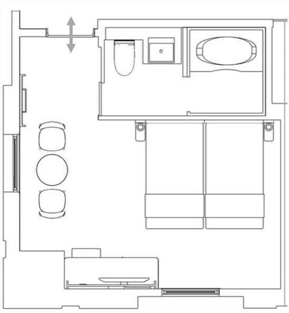 コーナー (3名利用) 禁煙 客室1 | ホテルモントレ ラ・スール那覇