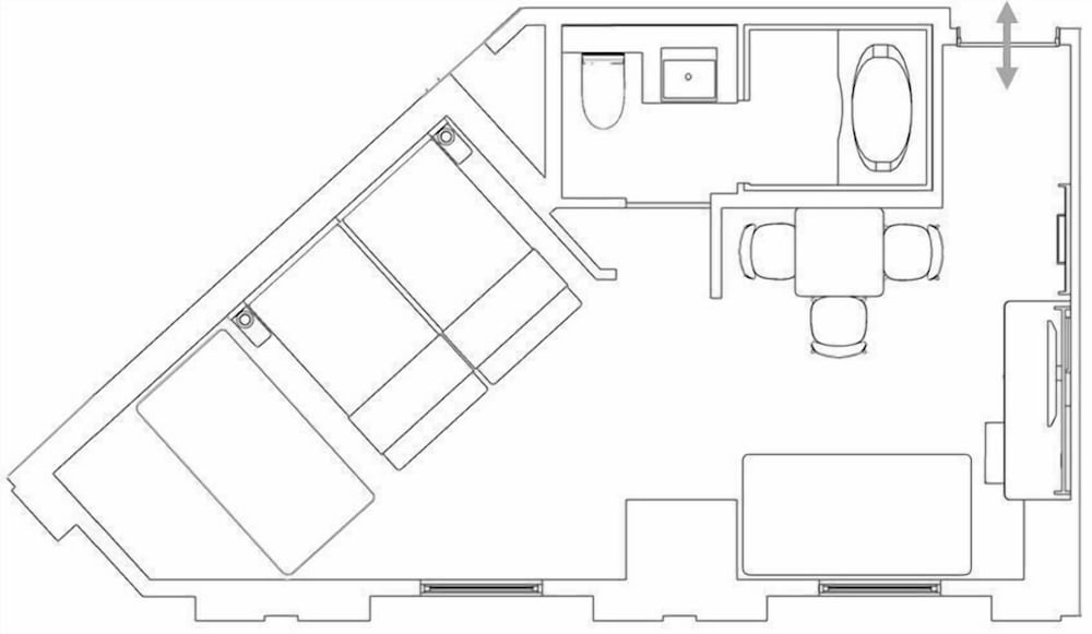 デラックス (4名利用) 禁煙 客室1 | ホテルモントレ ラ・スール那覇