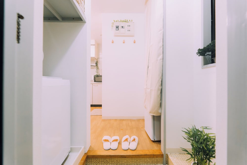 アパートメント ダブルベッド 2 台 禁煙 客室7 | Showa Bloom · 新宿と代々木が近い宿泊施設