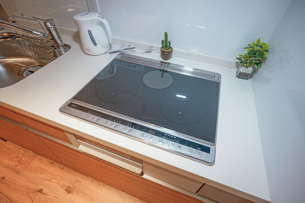 クラシック 4 人部屋 ダブルベッド 2 台 禁煙 専用バスルーム 専用キッチン5 | 中野ワールドホテル