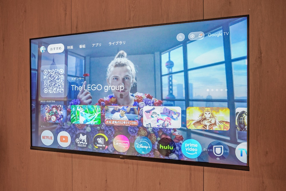 デラックス スイート 2 ベッドルーム 専用バスルーム シティビュー テレビ0 | 中野ワールドホテル