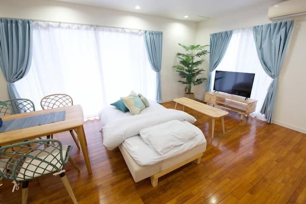 アパートメント リビング エリア6 | 青の家　Blue House