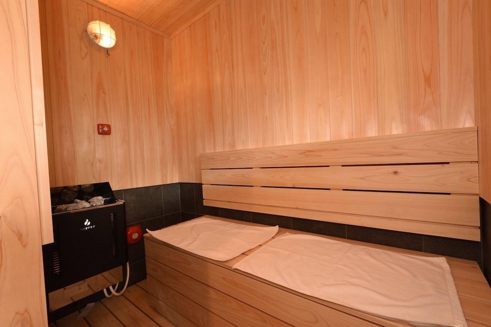 ベーシック ツインルーム マウンテンビュー バスルーム1 | The,おこもりの宿 夢流し