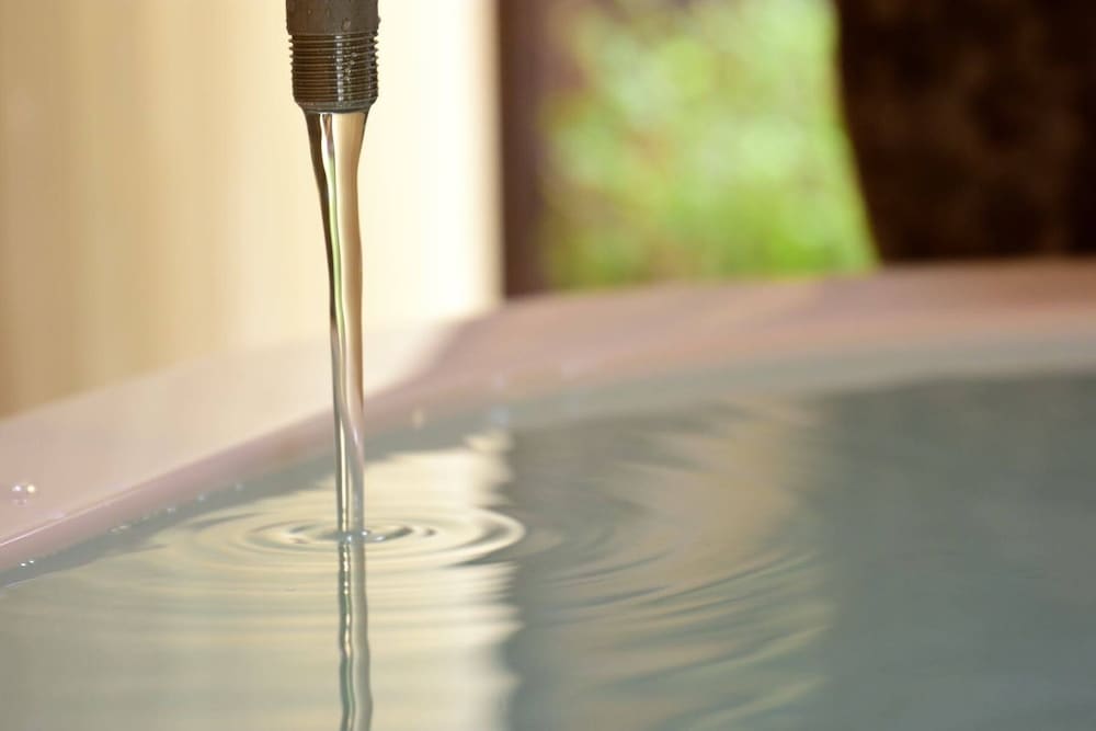 エグゼクティブ スイート マウンテンビュー バスルーム4 | The,おこもりの宿 夢流し