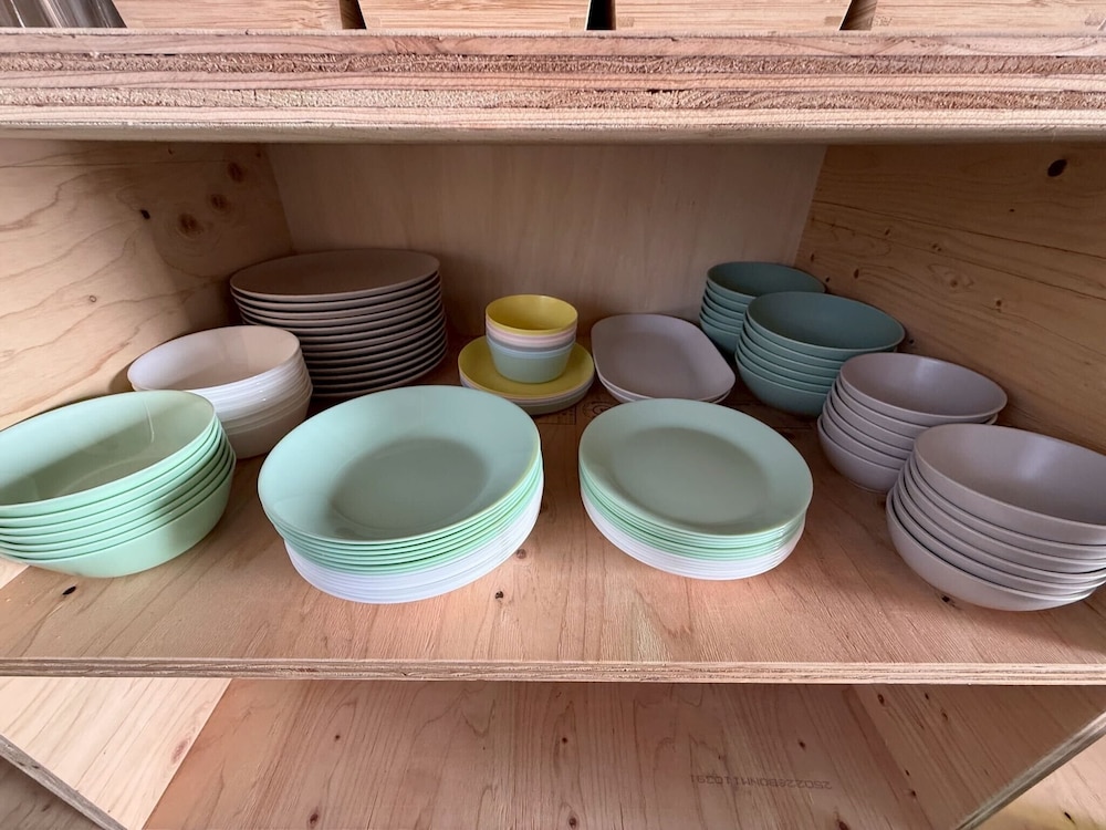 ファミリー ヴィラ パティオ オーシャンビュー 専用キッチン2 | Aoniwa -碧庭- AWAJI