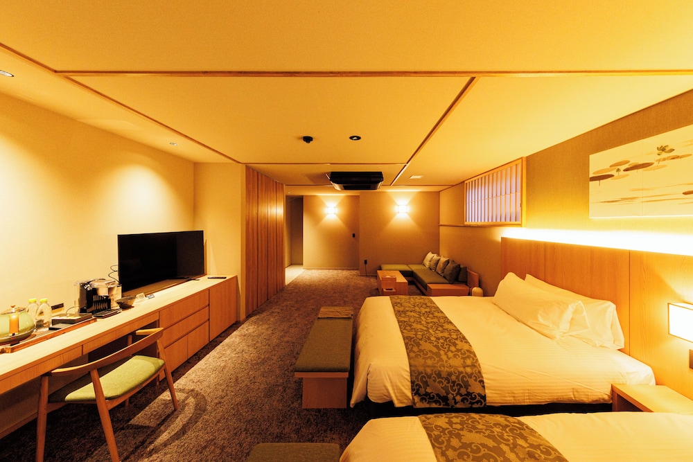 デラックス ツインルーム 客室2 | 奈良春日鹿のや