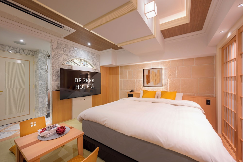 和風ダブルルーム 喫煙可 | BE FREE HOTELS甲府