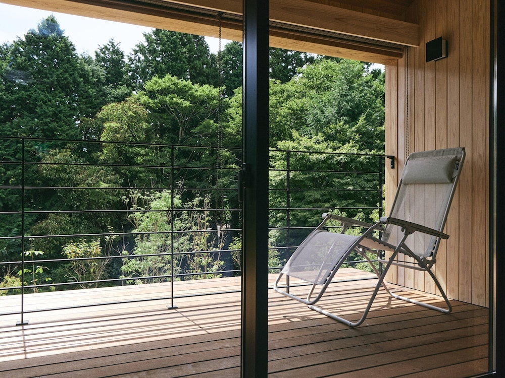 スーペリア 4 人部屋 ガーデンビュー バルコニーからの眺望0 | GEOSPOT MOTOHAKONE A