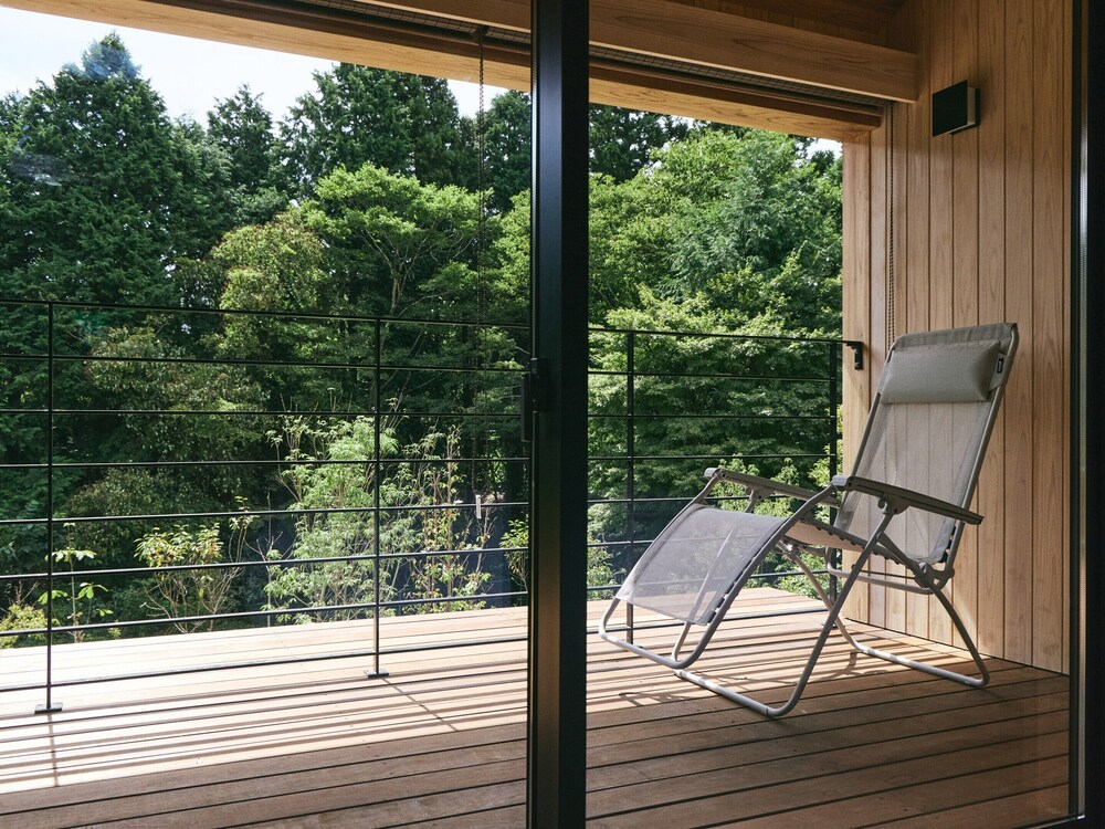 スーペリア 4 人部屋 ガーデンビュー バルコニーからの眺望0 | GEOSPOT MOTOHAKONE B