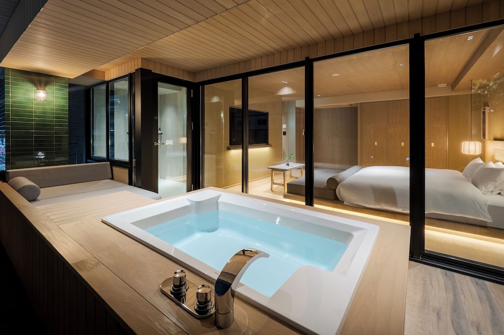 デラックス スイート 1 ベッドルーム シティビュー バスルーム0 | MOKU KYOTO