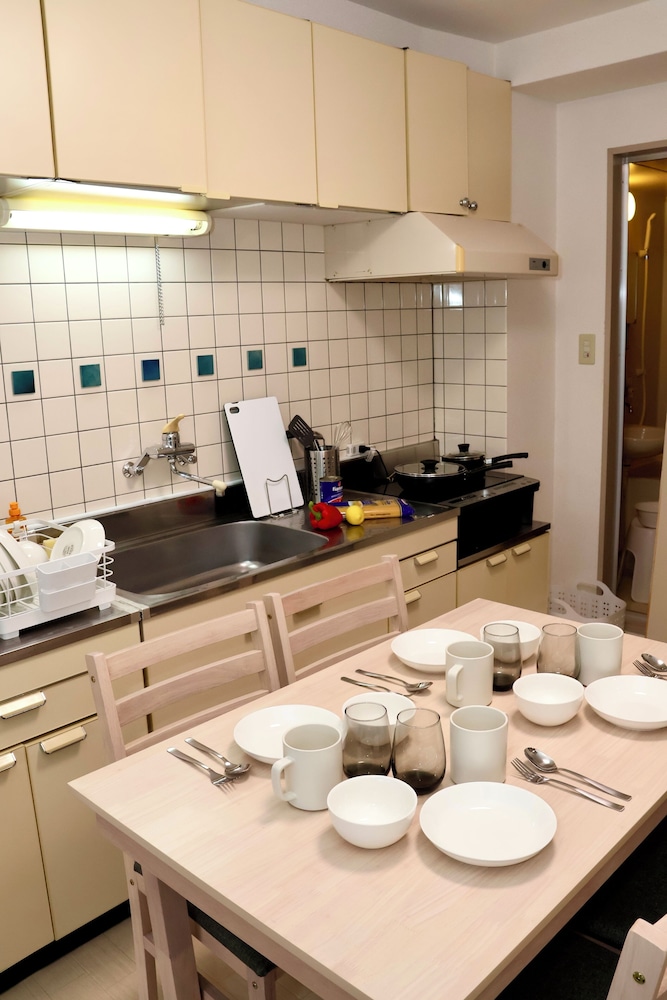専用キッチン1 | Casa M hacchobori Stay