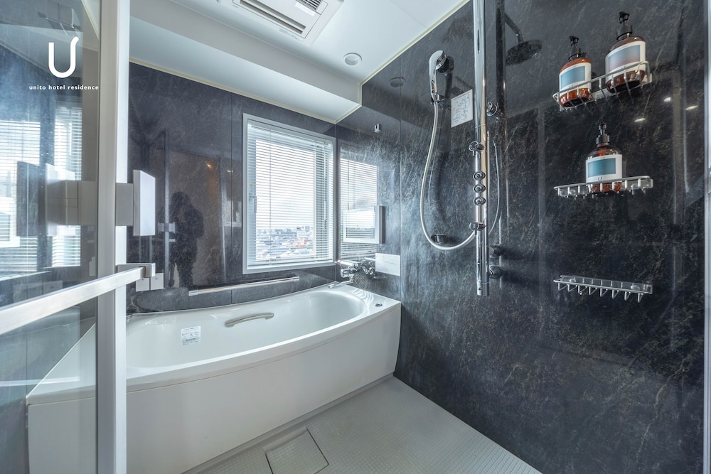 デラックス ツインルーム バスルーム0 | unito hotel residence Kyoto Station North