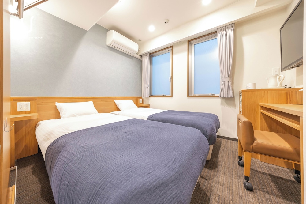 ツインルーム 客室1 | unito hotel residence Kyoto Station North