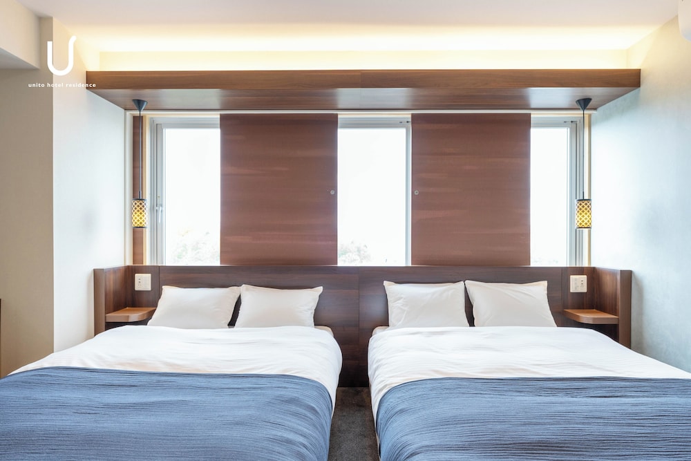 デラックス ツインルーム 客室2 | unito hotel residence Kyoto Station North