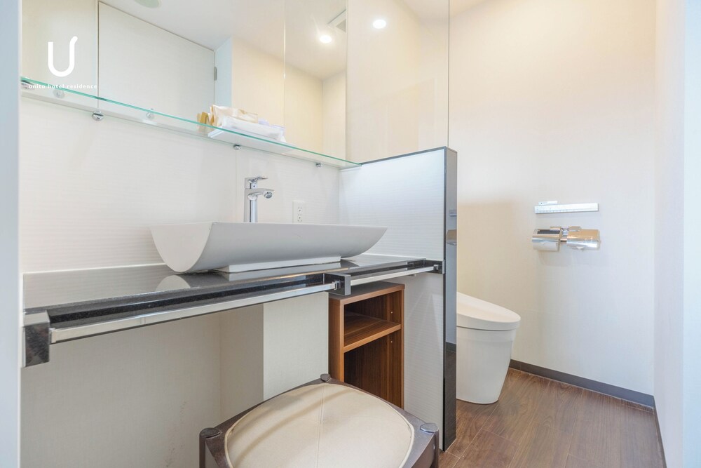デラックス ツインルーム バスルーム2 | unito hotel residence Kyoto Station North