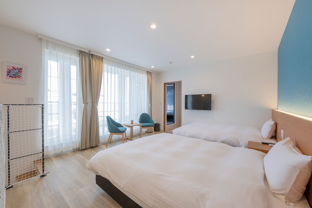 メゾネットルーム　バルコニー オーシャンビュー 客室3 | HOTEL R9 The Yard 勝浦