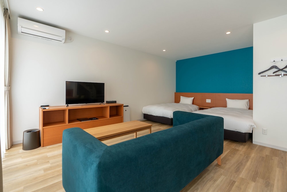 メゾネットルーム　バルコニー オーシャンビュー | HOTEL R9 The Yard 勝浦