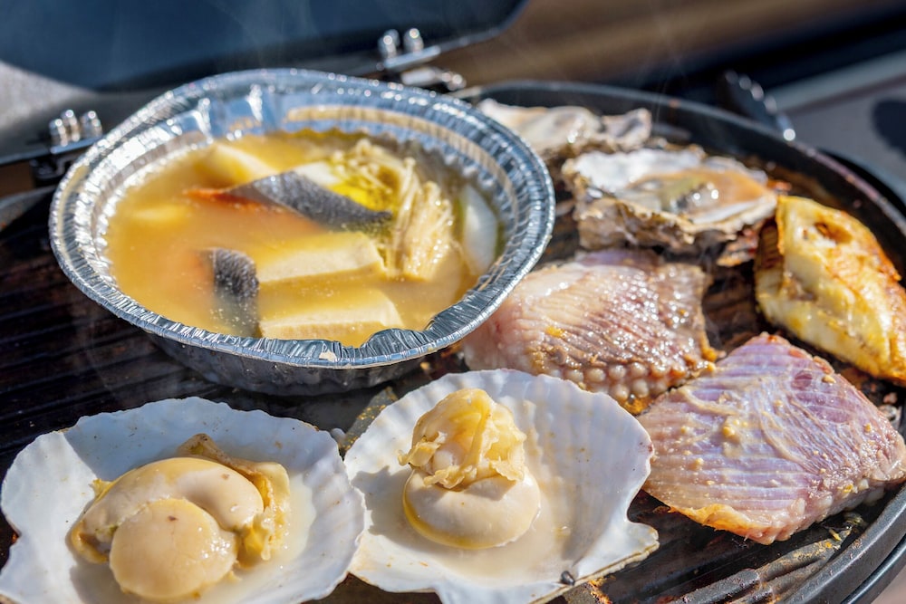 ヴィラ バルコニー オーシャンビュー テラス / パティオ0 | the SHIHACHI