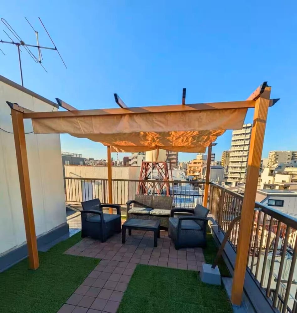 屋上テラス1 | 青麦旅館