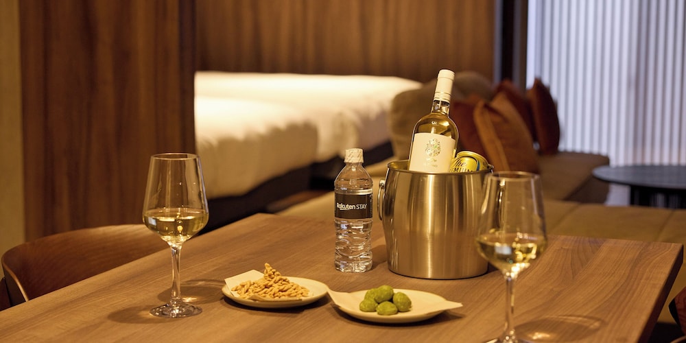 [D_ドッグ可]2クイーン/天然温泉,サウナ，ドッグラン 禁煙 客室内のダイニングエリア0 | Rakuten STAY VILLA 由布院温泉