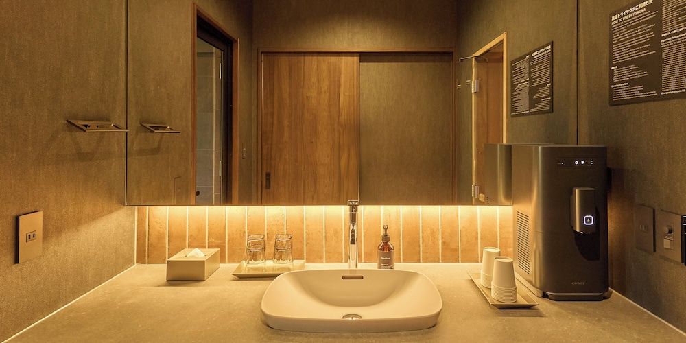 [D_ドッグ可]2クイーン/天然温泉,サウナ，ドッグラン 禁煙 バスルーム0 | Rakuten STAY VILLA 由布院温泉