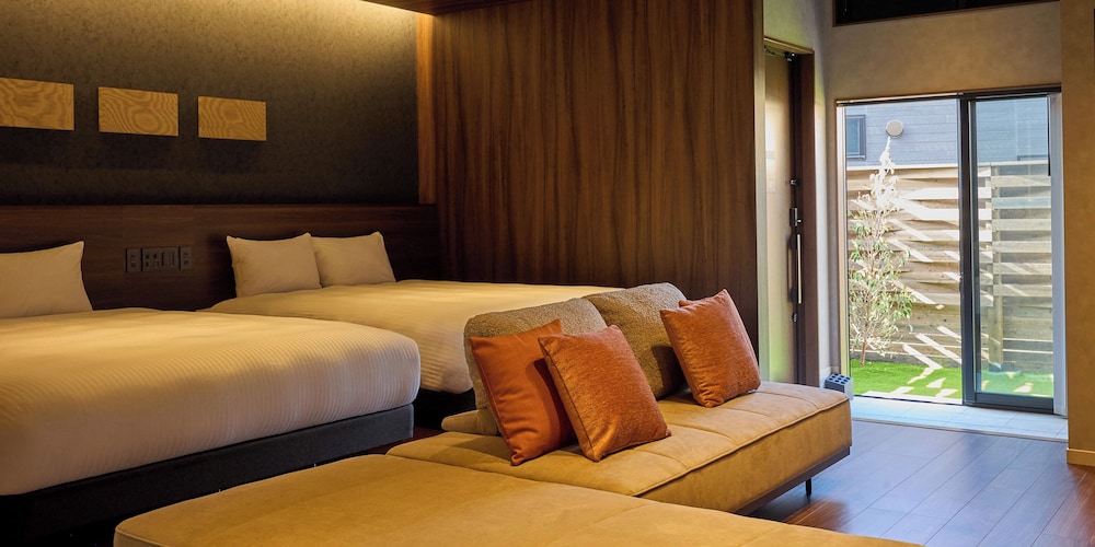 [D]2クイーン/天然温泉,サウナ 禁煙 客室1 | Rakuten STAY VILLA 由布院温泉