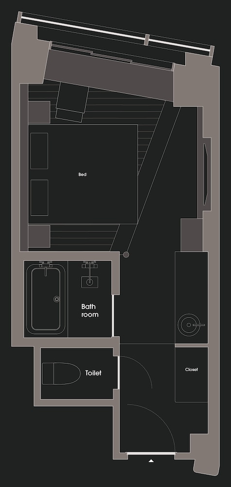 スタンダード ツインルーム パーシャル オーシャン ビュー 客室1 | HOTEL FORK & KNIFE Miyajima - 2026 年 3 月 28 日開業