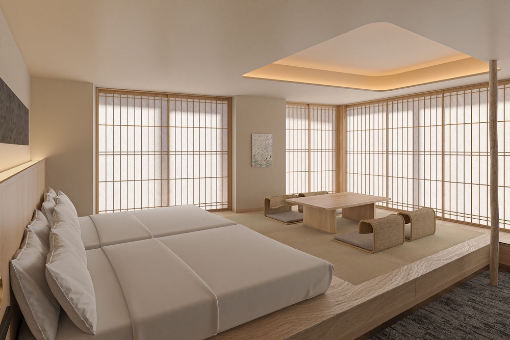 コンフォート ツインルーム オーシャンビュー | HOTEL FORK & KNIFE Miyajima - 2026 年 3 月 28 日開業