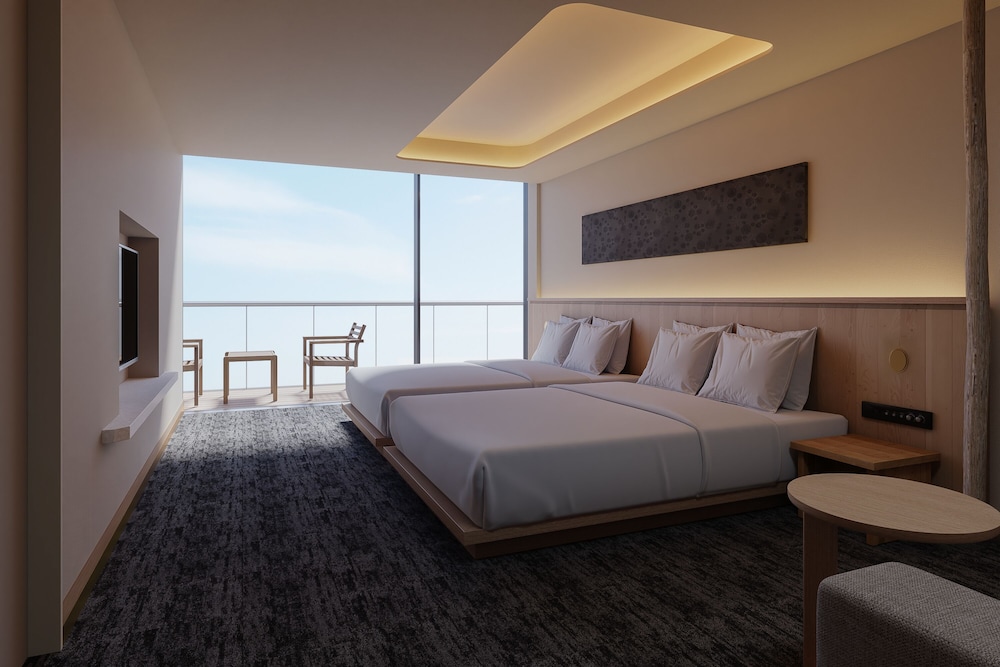 ツインルーム バルコニー | HOTEL FORK & KNIFE Miyajima - 2026 年 3 月 28 日開業