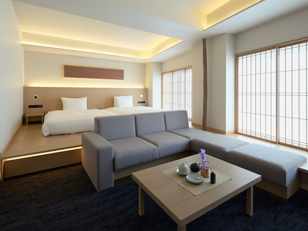 スタンダード ツインルーム パーシャル オーシャン ビュー | HOTEL FORK & KNIFE Miyajima - 2026 年 3 月 28 日開業